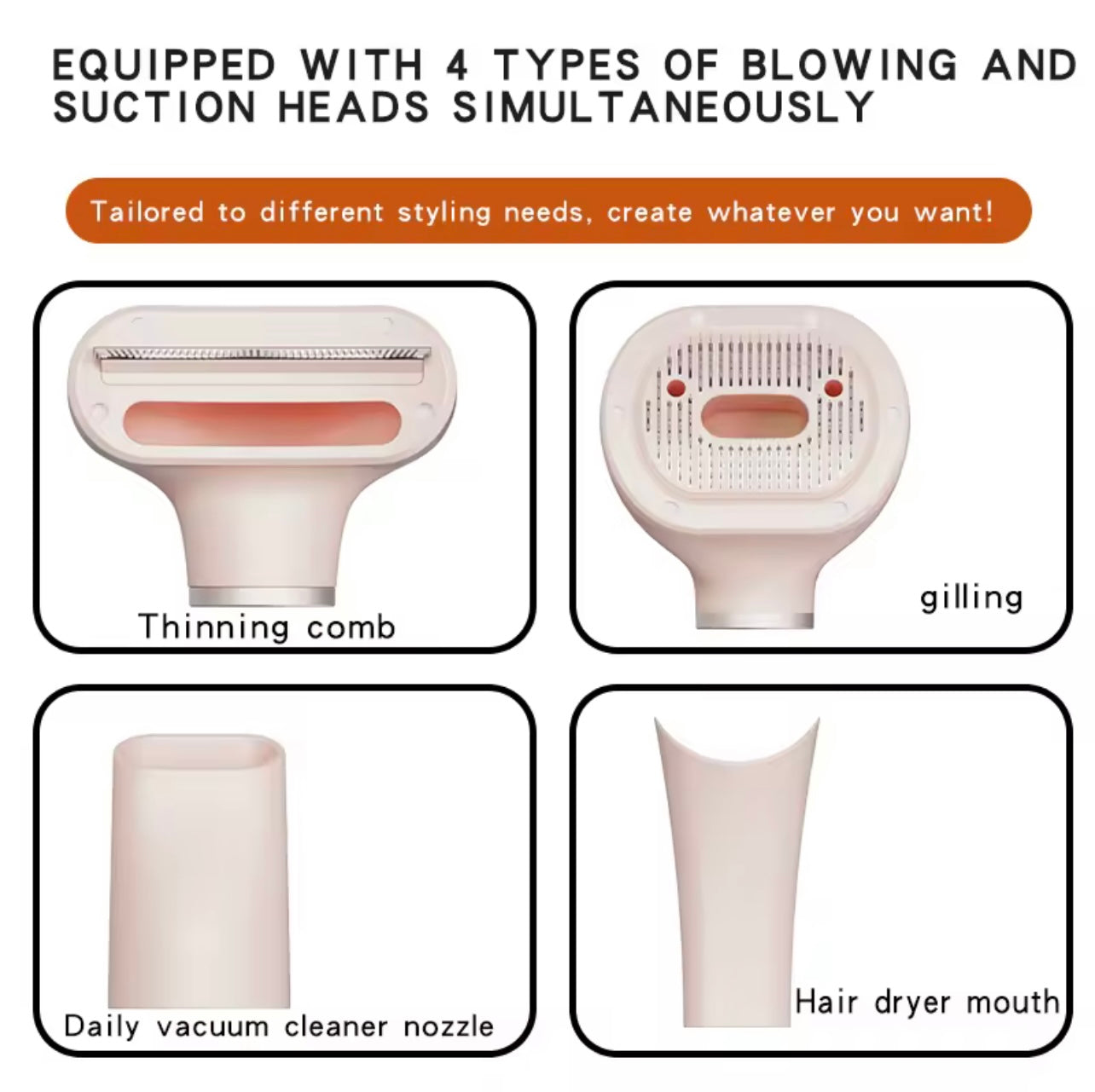 2 in 1 Pet Hair Dryer
