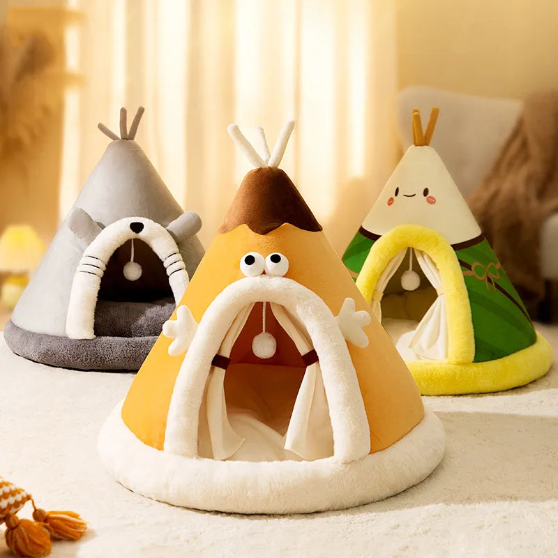 Cozy Teepee Pet House
