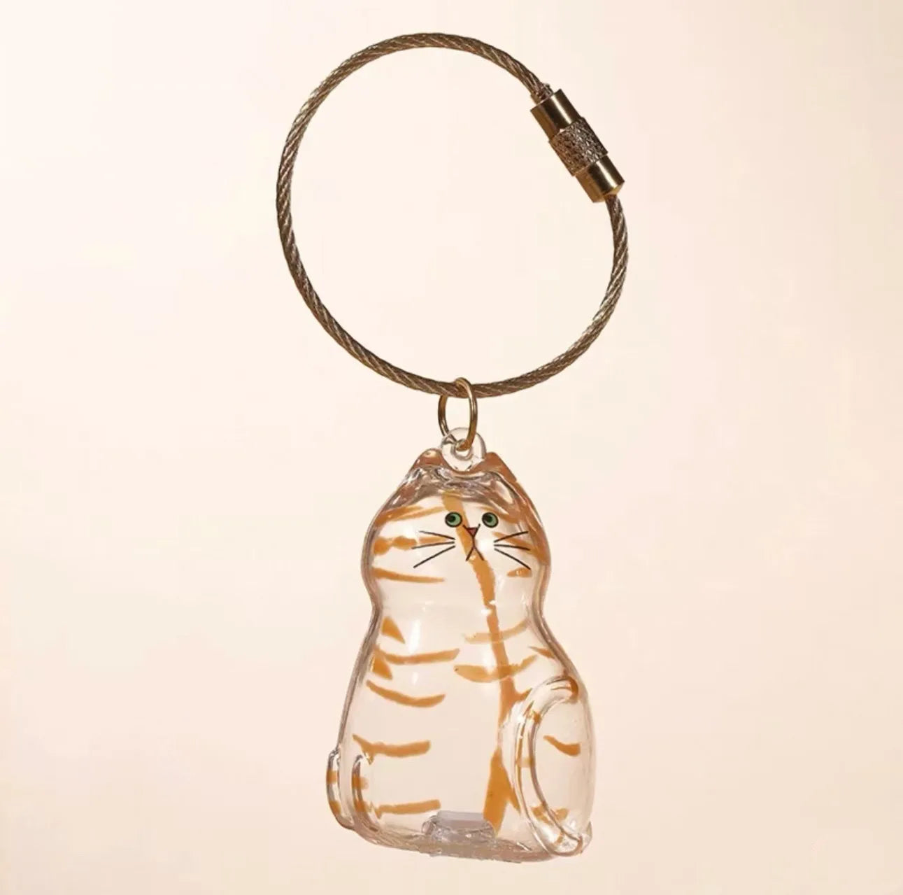 Cat Hair Keychain