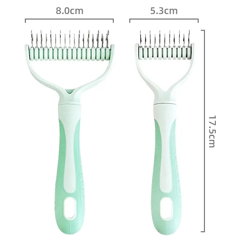 Dual-Sided Pet Shedding Comb