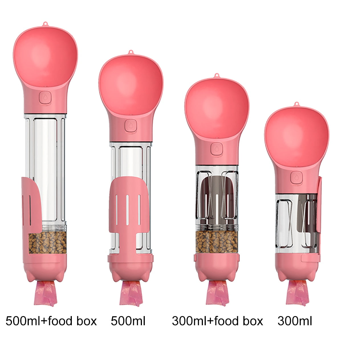 4-in-1 Portable Pet Water Bottle