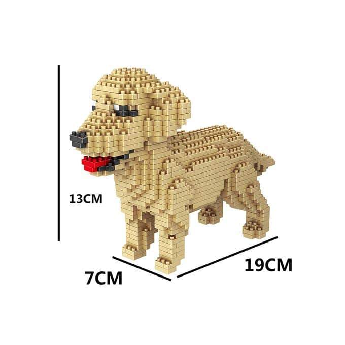Golden Retriever Bricks