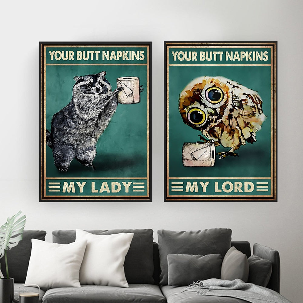 Funny Animal Canvas