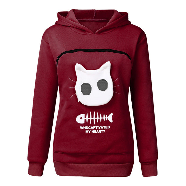 Cat Kangaroo Hoodie
