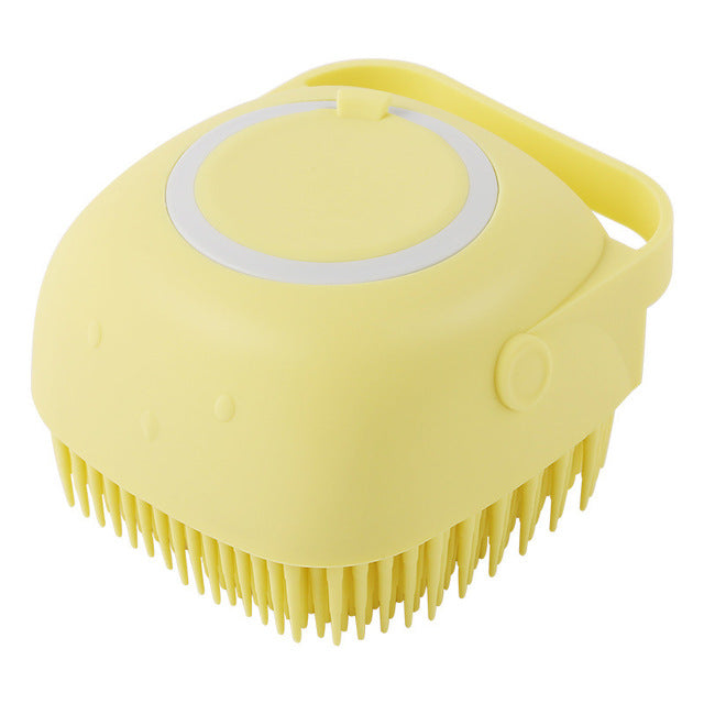 Silicone Shampoo Grooming Brush