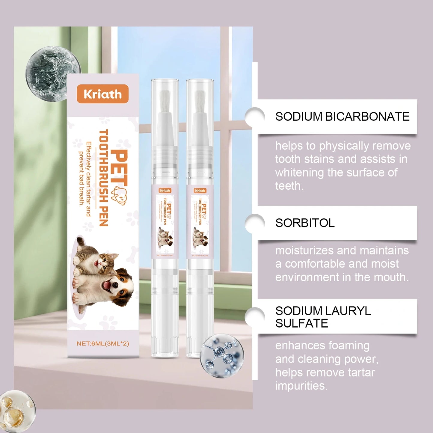 Pet Tooth Cleaner Pen