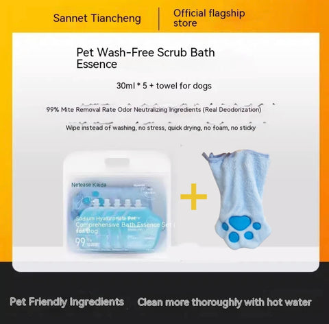 Paw Pet Gloves + Pet Shampoo