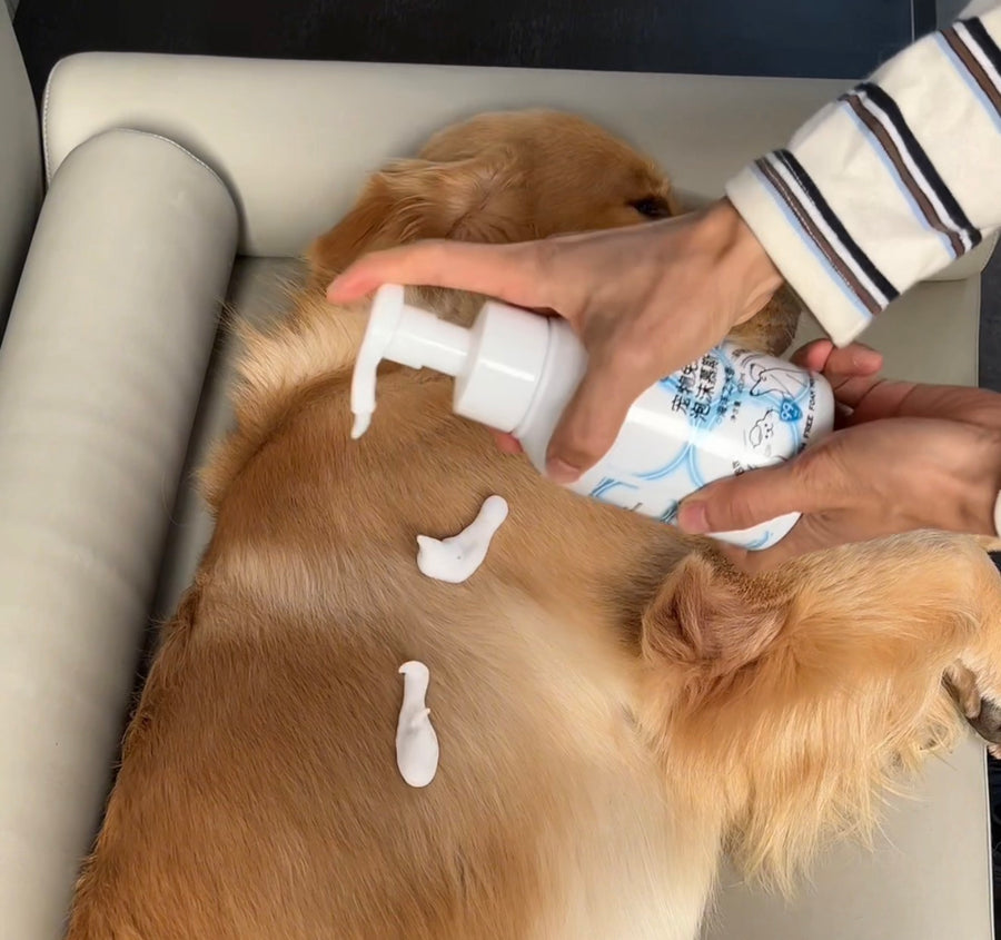 Waterless Pet Shampoo Foam