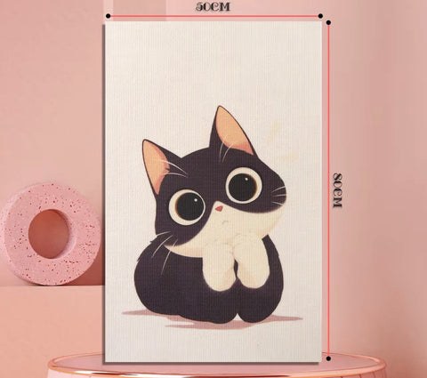 Cat Scratching Stickers