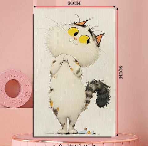 Cat Scratching Stickers