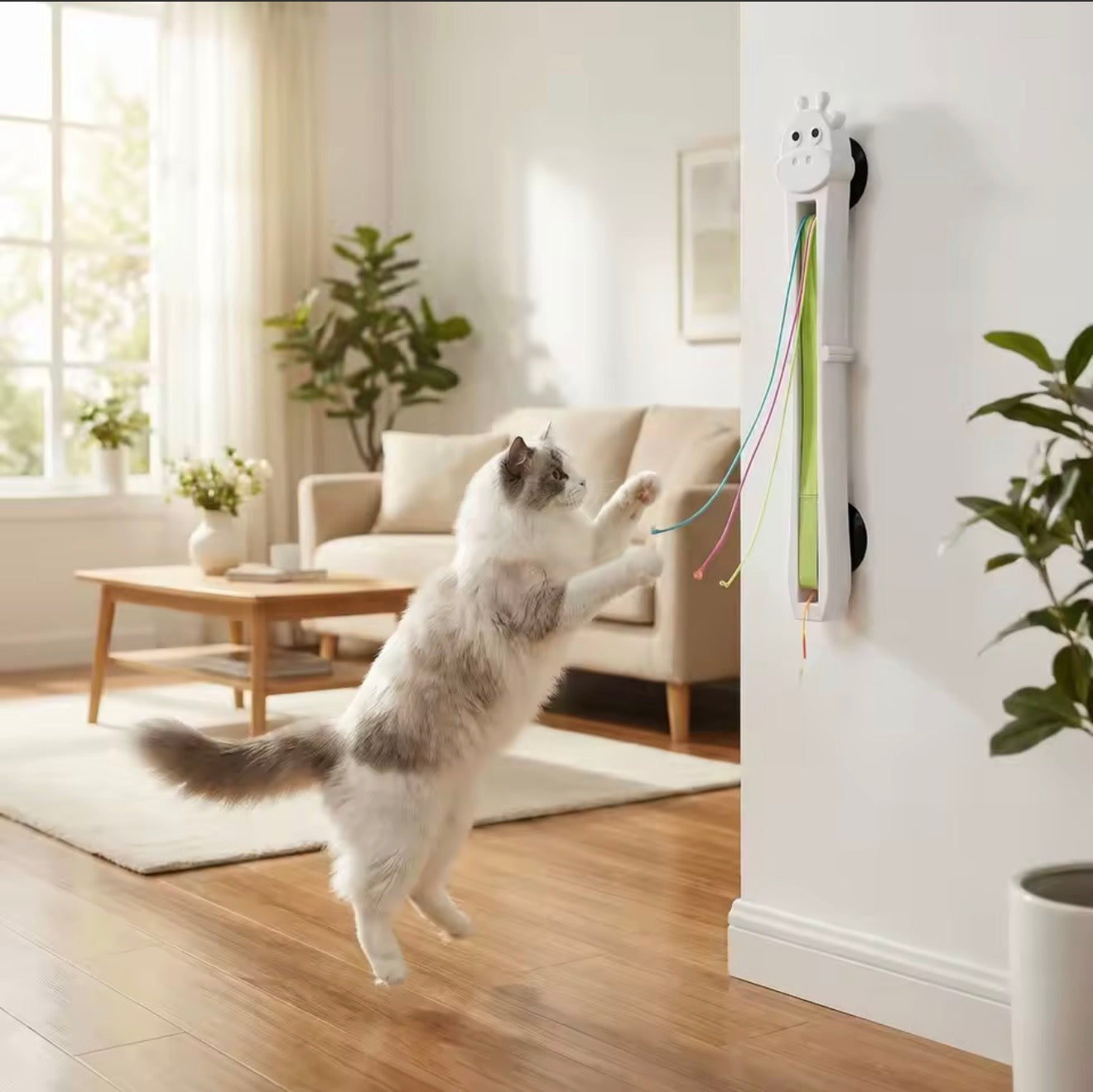 Flying Rope Cat Toy