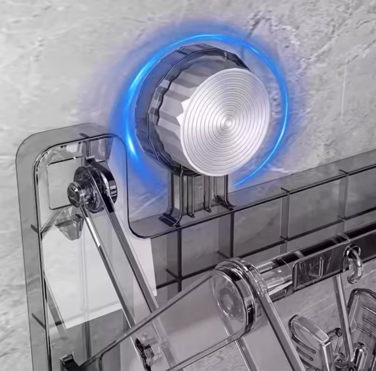 Foldable Suction Cup Drying Rack