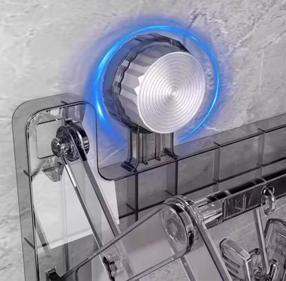 Foldable Suction Cup Drying Rack