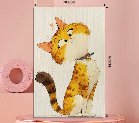 Cat Scratching Stickers