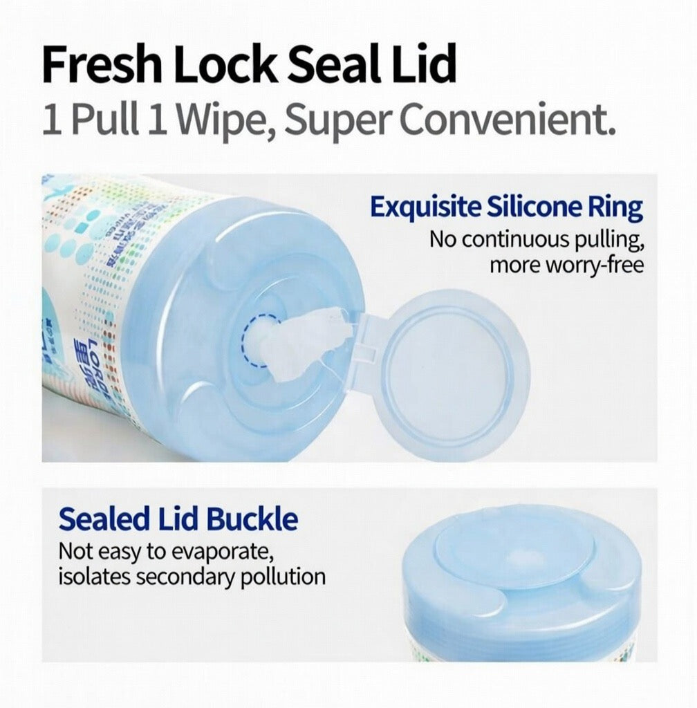 80PCS Pet Antibacterial Wipes