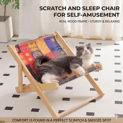 Scratch and Sleep Summer Cat Bed