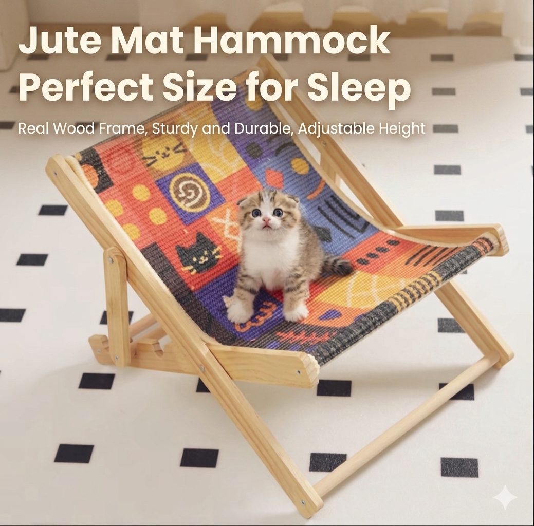 Scratch and Sleep Summer Cat Bed