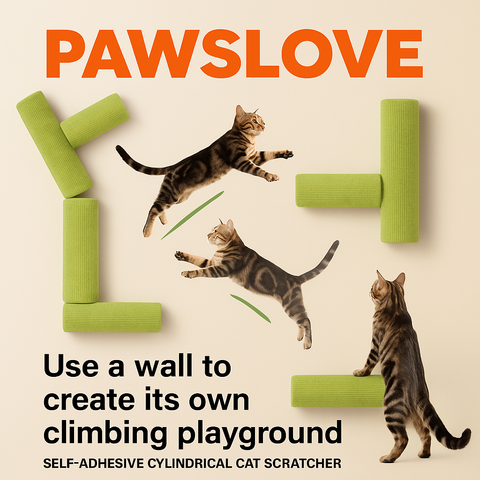 Wall-Mounted Cat Scratching Post