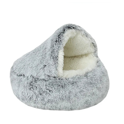 Plush Calming Cave Bed