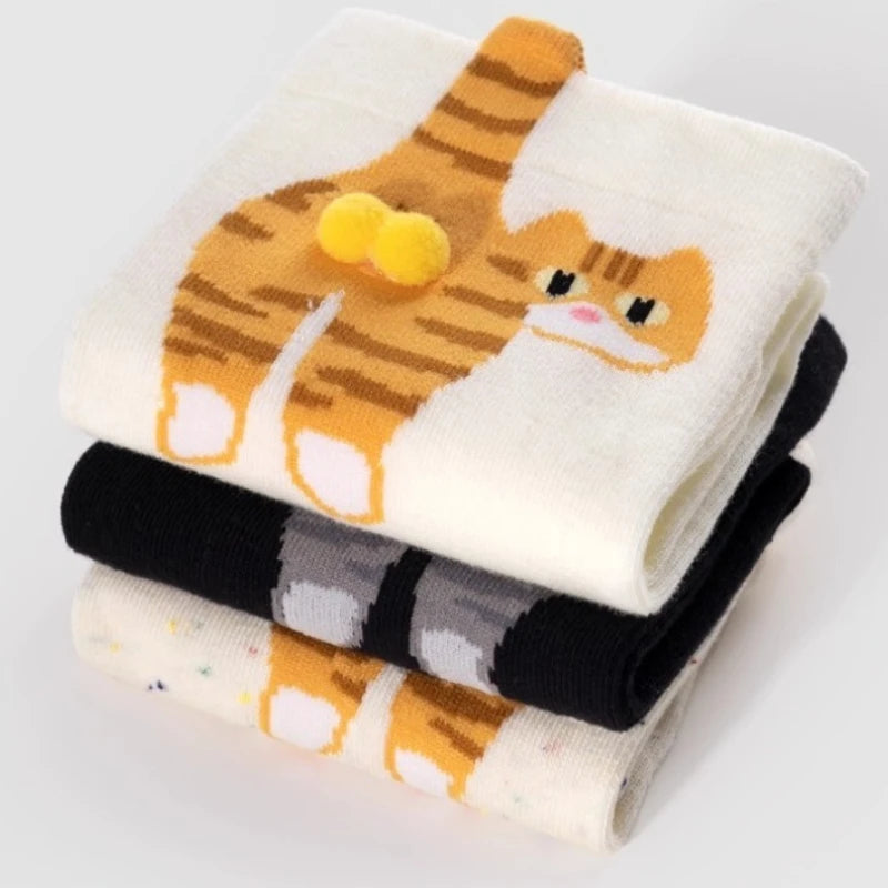 Funny Cat Socks