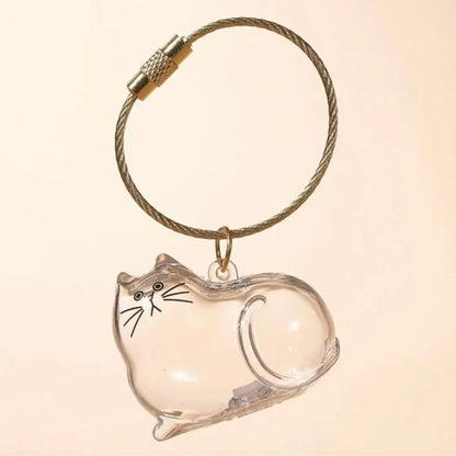 Cat Hair Keychain