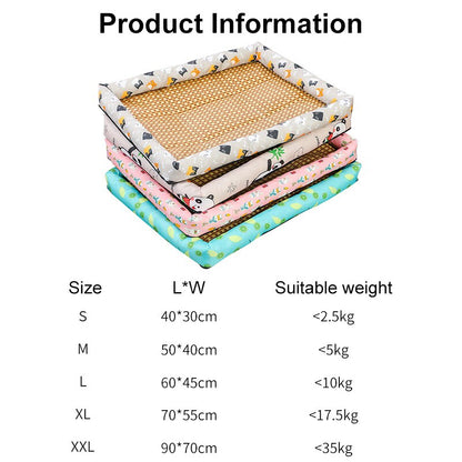 Summer Cooling Dog Bed