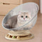 Round Glass Bed For Cats