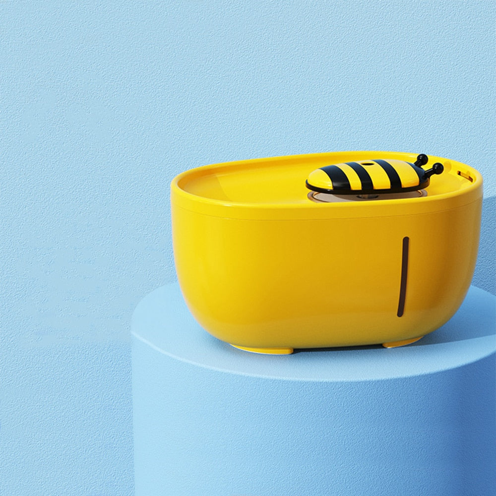 Bee Water Fountain For Cats