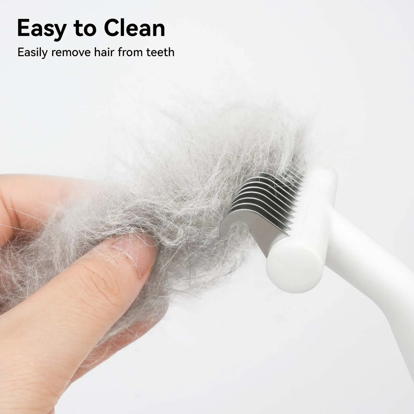 Cat hairball brush