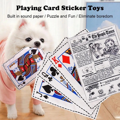 Tearproof Dog Cards and Newspaper