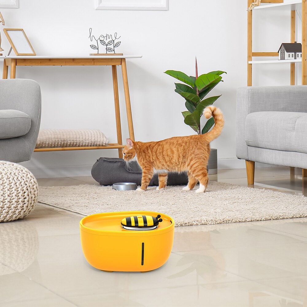 Bee Water Fountain For Cats