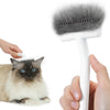 Cat hairball brush
