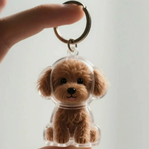 Dog Hair Keychain