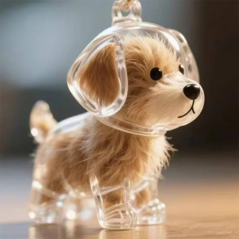 Dog Hair Keychain
