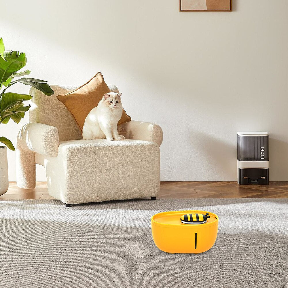 Bee Water Fountain For Cats