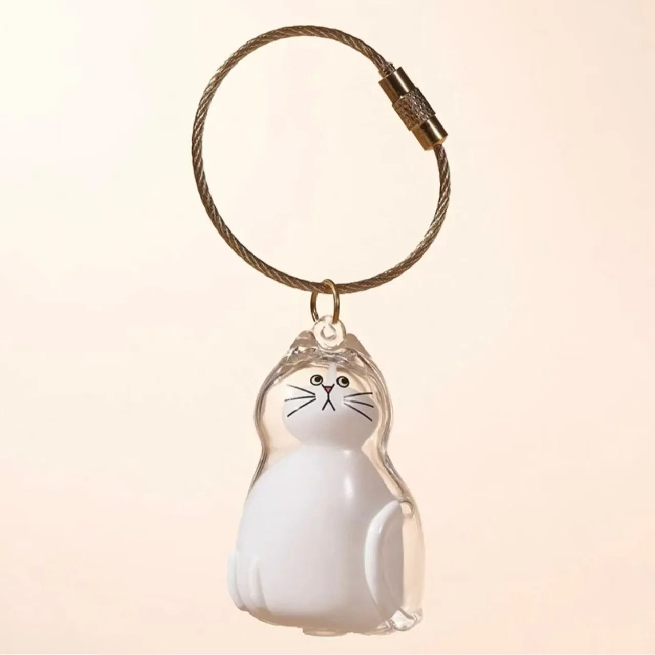 Cat Hair Keychain