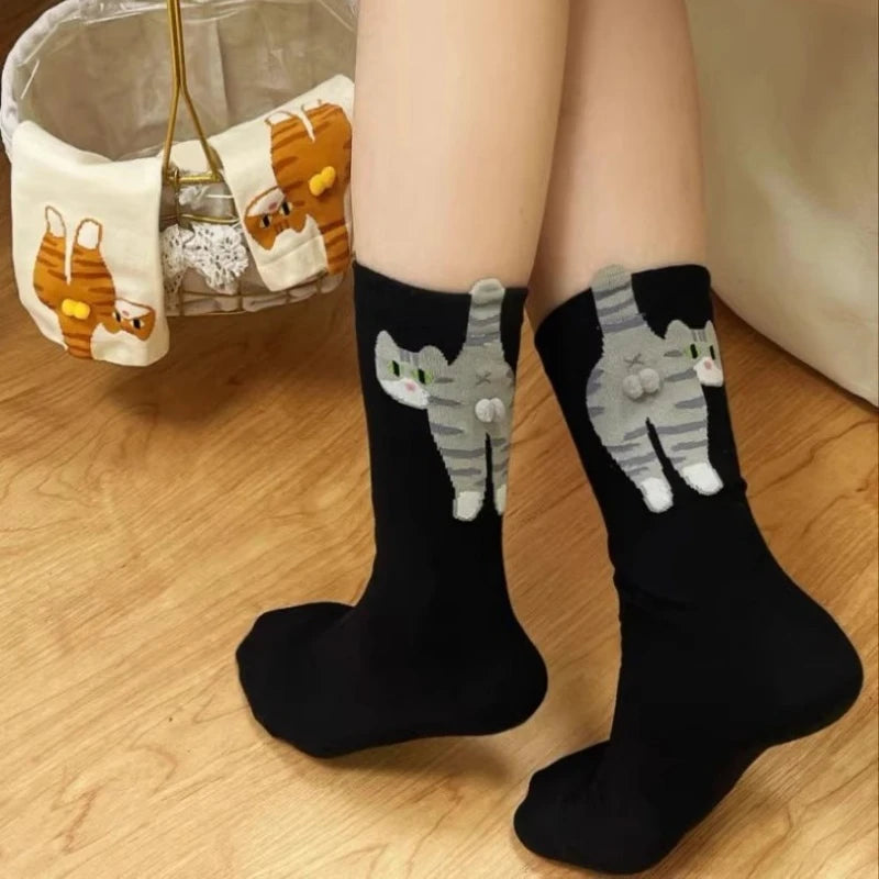 Funny Cat Socks
