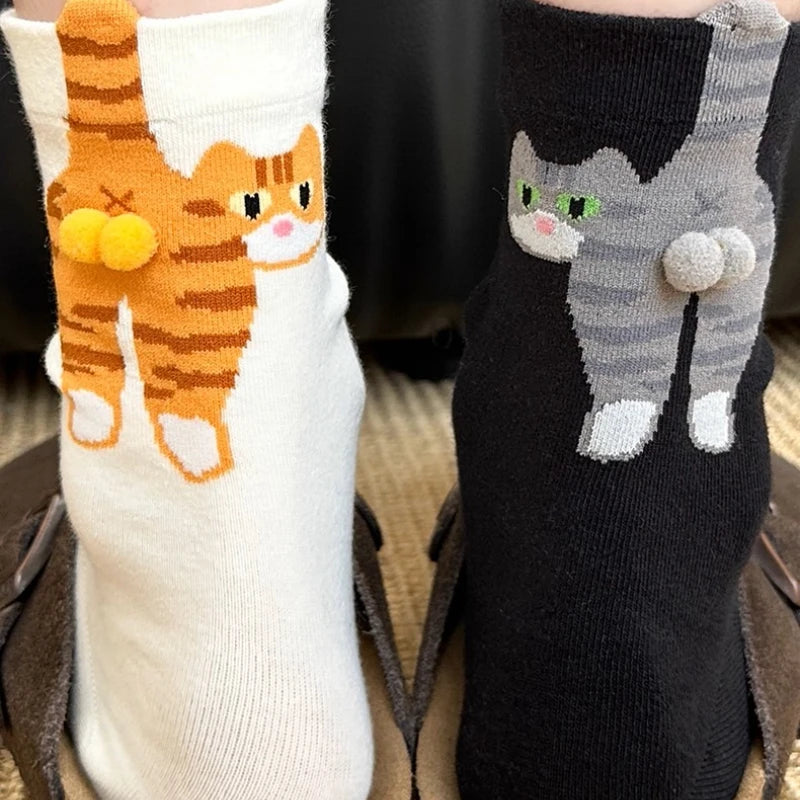 Funny Cat Socks