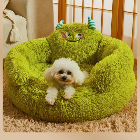 Green Pet Monster Bed