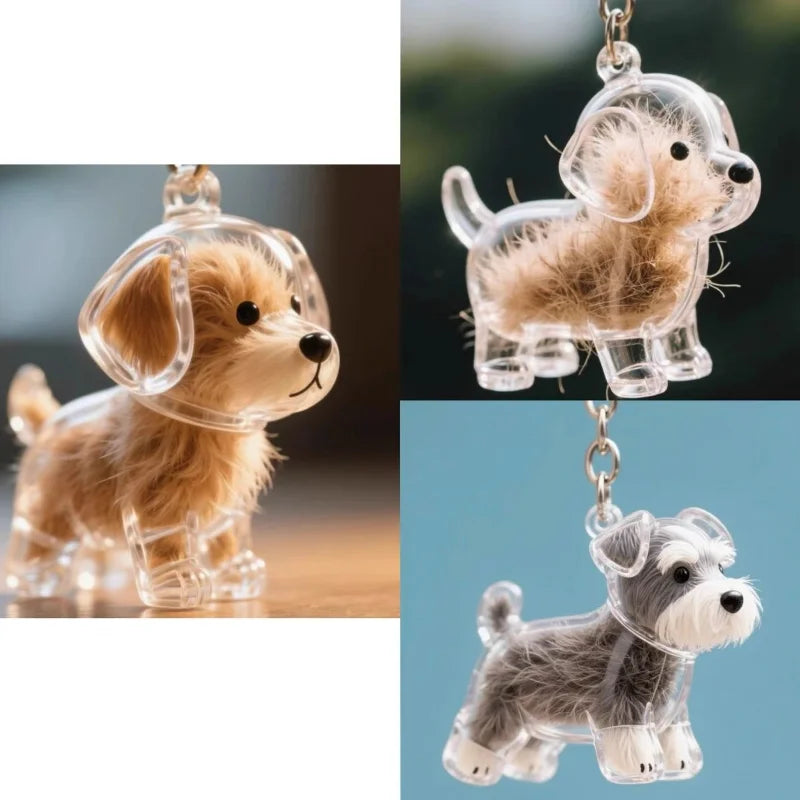 Dog Hair Keychain