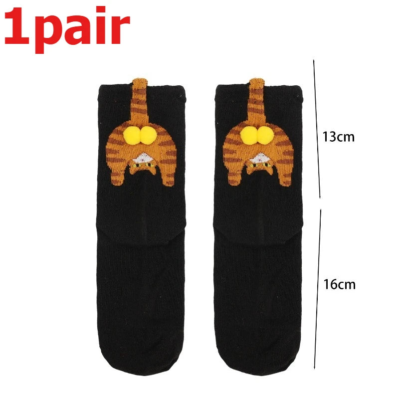 Funny Cat Socks