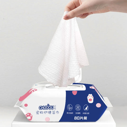 Pet Wipes 80 PCS