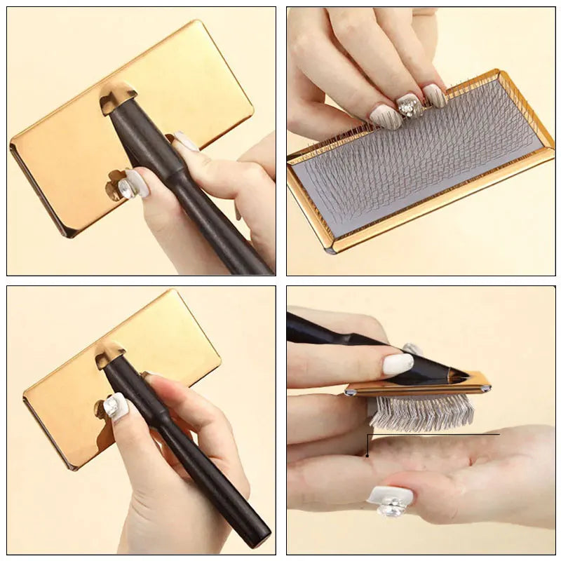 Pet Comb Steel Needle Pro