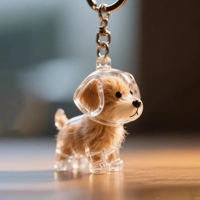 Dog Hair Keychain