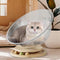 Round Glass Bed For Cats