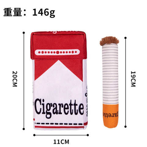 3PCS Dog Cigarette Toy