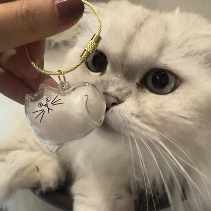 Cat Hair Keychain