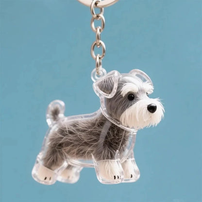 Dog Hair Keychain