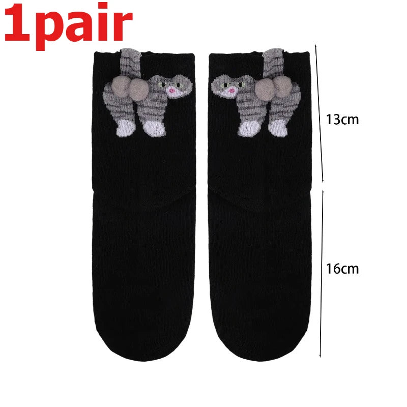 Funny Cat Socks