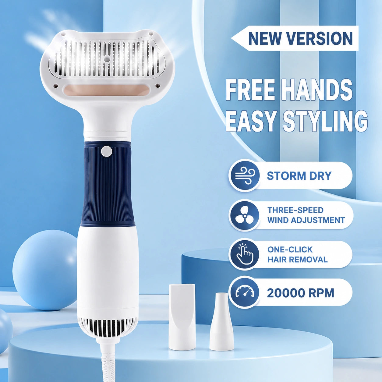 3-in-1 Pet Grooming Dryer